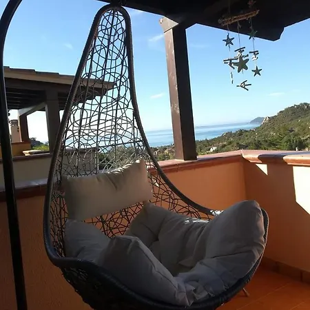Villa Sole Vista Mare Super Panoramica Costa Rei Exterior photo